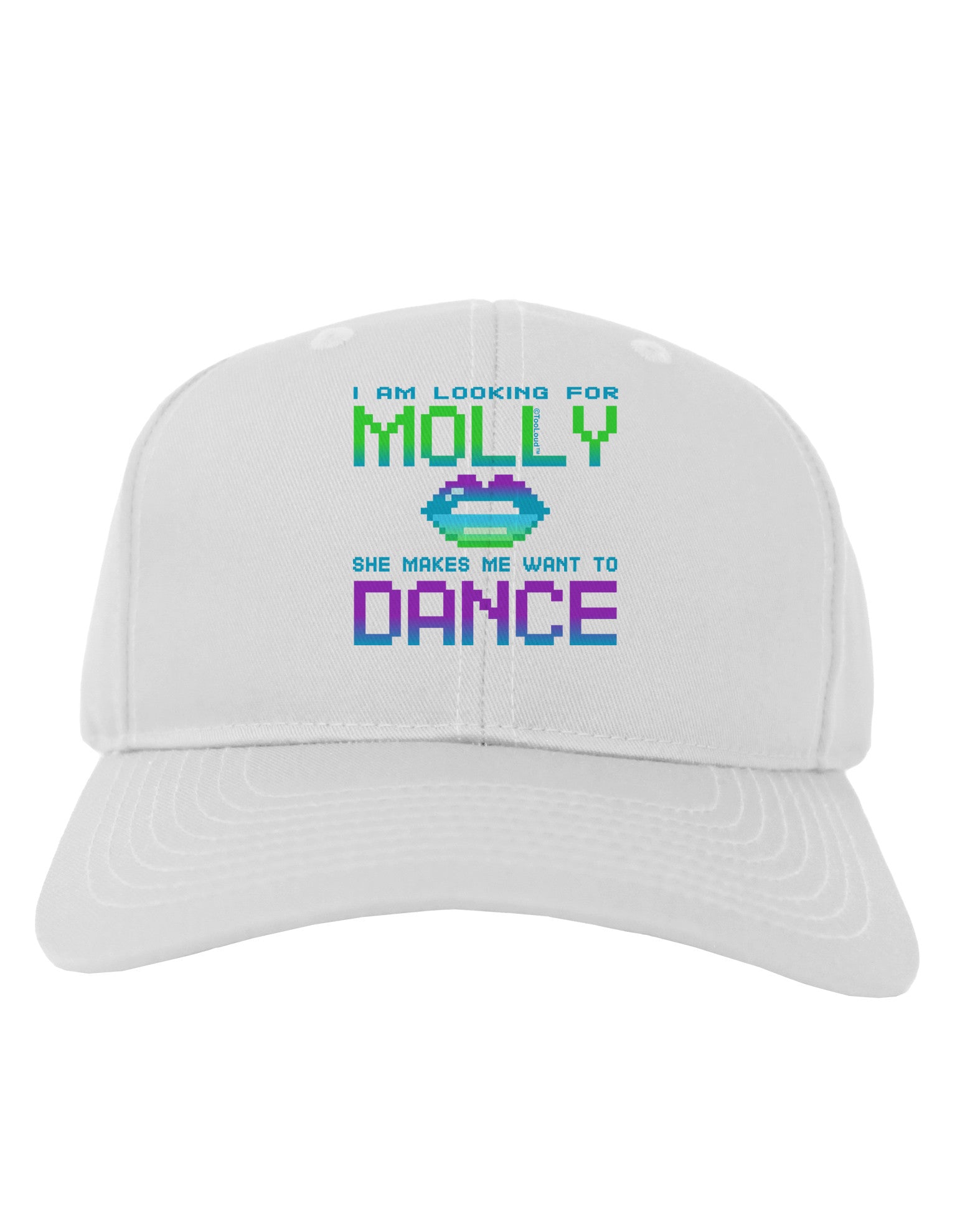Looking For Molly Adult Baseball Cap Hat-Baseball Cap-TooLoud-White-One Size-Davson Sales