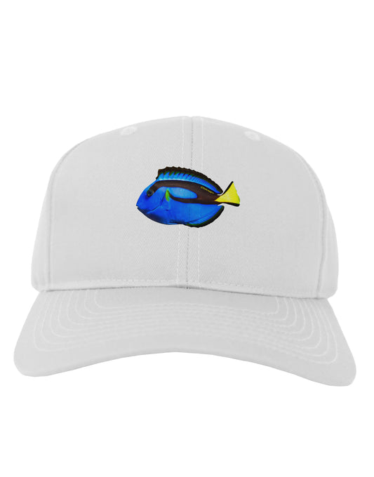 Blue Tang Fish Adult Baseball Cap Hat-Baseball Cap-TooLoud-White-One Size-Davson Sales