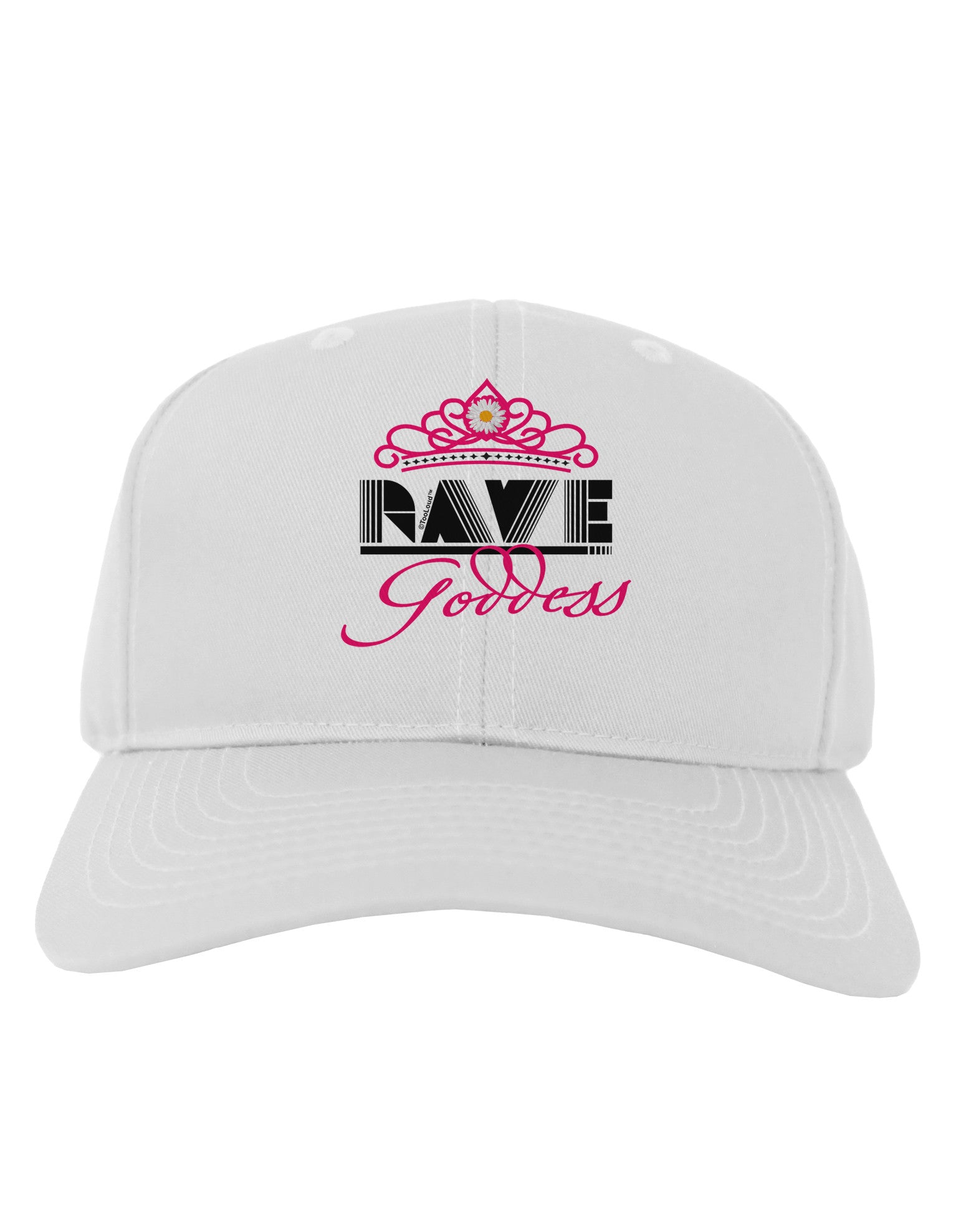 Rave Goddess Adult Baseball Cap Hat-Baseball Cap-TooLoud-White-One Size-Davson Sales