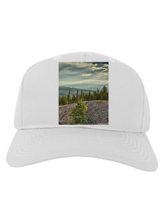 Nature Photography - Pine Kingdom Adult Baseball Cap Hat by-Baseball Cap-TooLoud-White-One Size-Davson Sales