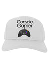 Console Gamer Adult Baseball Cap Hat-Baseball Cap-TooLoud-White-One Size-Davson Sales