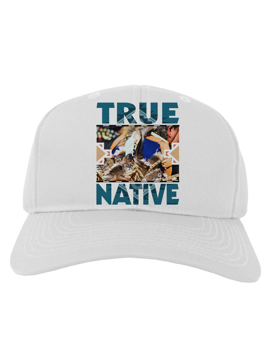 True Native American Adult Baseball Cap Hat-Baseball Cap-TooLoud-White-One Size-Davson Sales