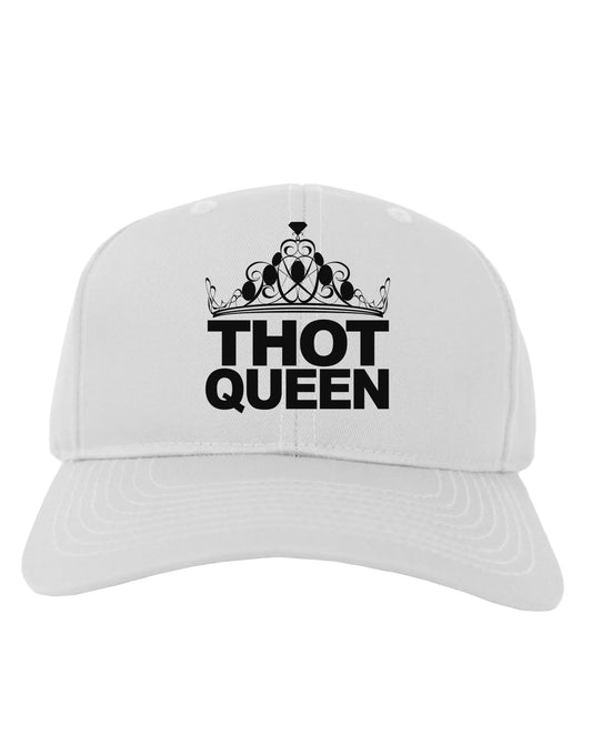 THOT Queen Adult Baseball Cap Hat-Baseball Cap-TooLoud-White-One Size-Davson Sales