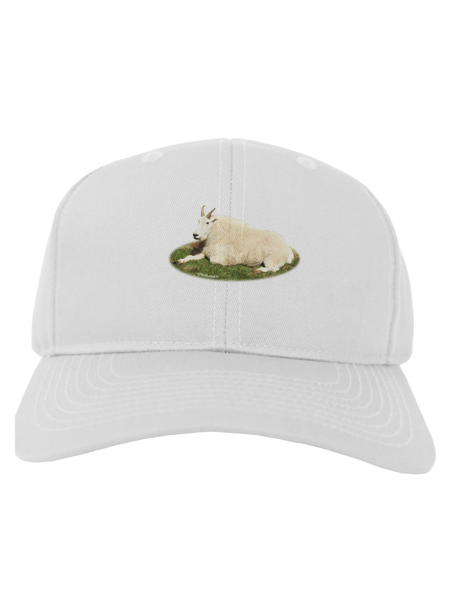 Ram Cutout Adult Baseball Cap Hat-Baseball Cap-TooLoud-White-One Size-Davson Sales