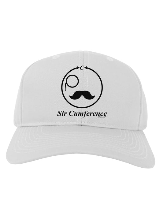 Sir Cumference Adult Baseball Cap Hat-Baseball Cap-TooLoud-White-One Size-Davson Sales