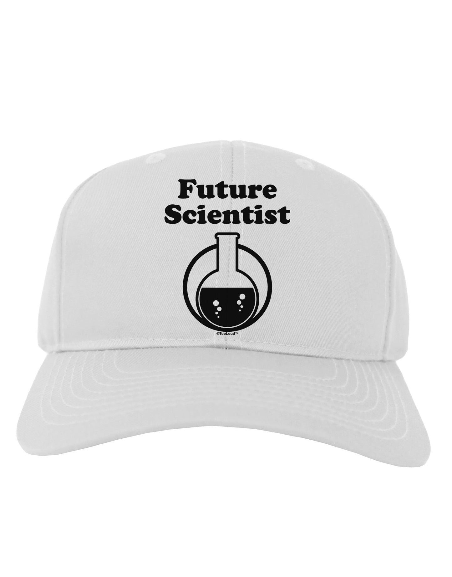Future Scientist Adult Baseball Cap Hat-Baseball Cap-TooLoud-White-One Size-Davson Sales