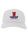 Labor Day - Cheers Adult Baseball Cap Hat-Baseball Cap-TooLoud-White-One Size-Davson Sales