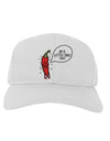 I'm a Little Chilli Adult Baseball Cap Hat-Baseball Cap-TooLoud-White-One-Size-Fits-Most-Davson Sales