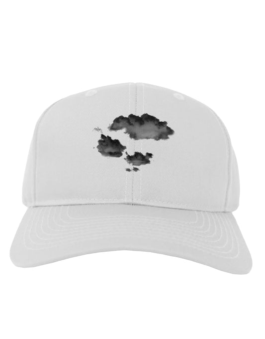 Inverted Puffy Clouds Adult Baseball Cap Hat-Baseball Cap-TooLoud-White-One Size-Davson Sales