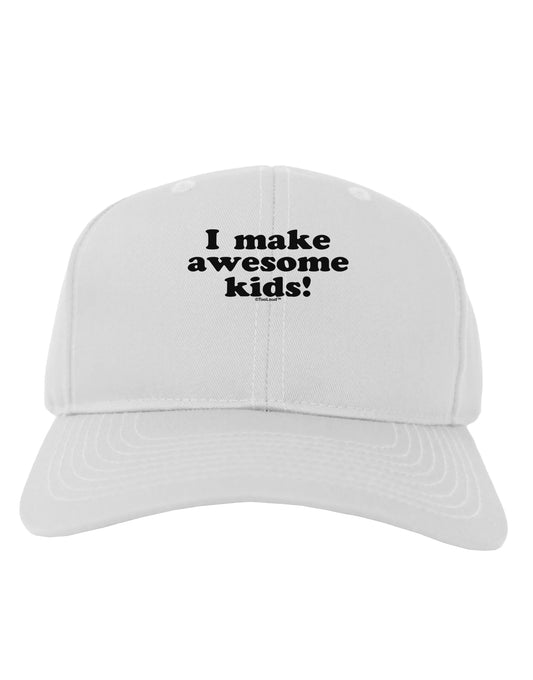 I Make Awesome Kids Adult Baseball Cap Hat by TooLoud-Baseball Cap-TooLoud-White-One Size-Davson Sales