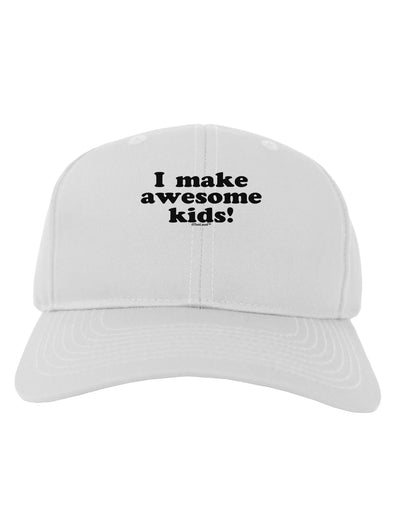 I Make Awesome Kids Adult Baseball Cap Hat by TooLoud-Baseball Cap-TooLoud-White-One Size-Davson Sales