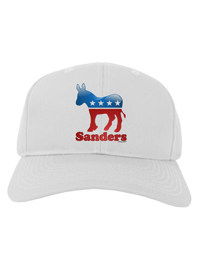 Sanders Bubble Symbol Adult Baseball Cap Hat-Baseball Cap-TooLoud-White-One Size-Davson Sales