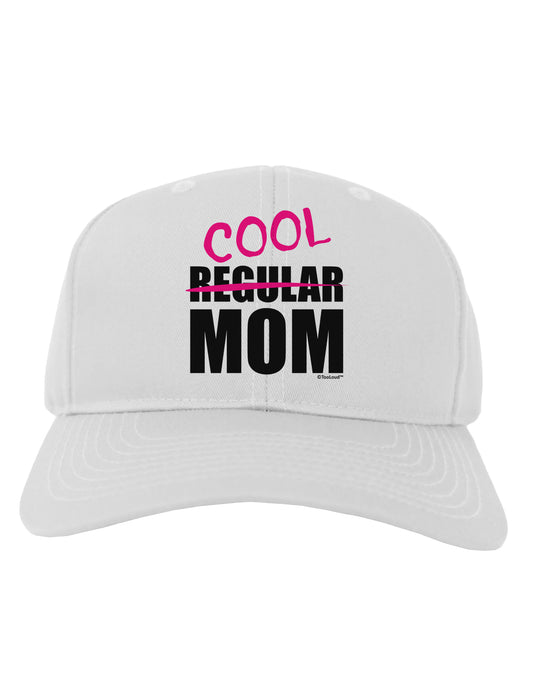 Not A Regular Mom Design Adult Baseball Cap Hat by TooLoud-Baseball Cap-TooLoud-White-One Size-Davson Sales