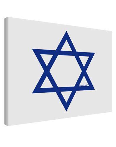 Jewish Star of David Printed Canvas Art Landscape - Choose Size by TooLoud-TooLoud-14x11"-Davson Sales