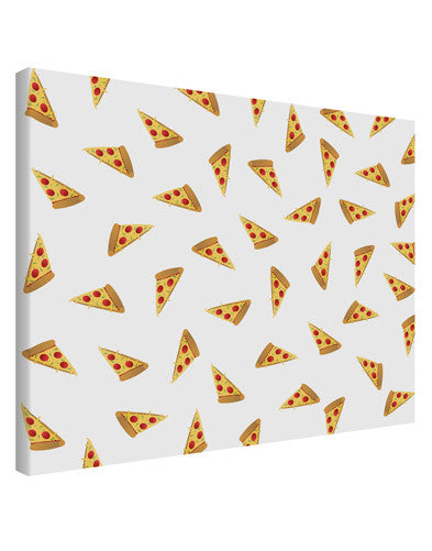 Pizza Slices AOP Printed Canvas Art Landscape - Choose Size-TooLoud-14x11"-Davson Sales