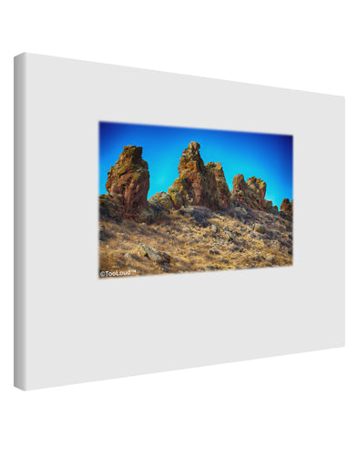 Crags in Colorado Printed Canvas Art Landscape - Choose Size by TooLoud-TooLoud-14x11"-Davson Sales