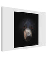 Scary Black Bear Printed Canvas Art Landscape - Choose Size-TooLoud-14x11"-Davson Sales