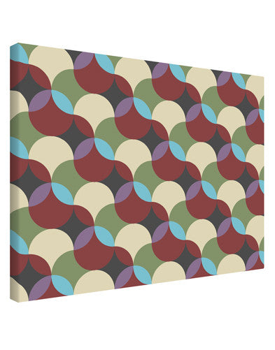 Geometric Abstract AOP Printed Canvas Art Landscape - Choose Size by TooLoud-TooLoud-14x11"-Davson Sales
