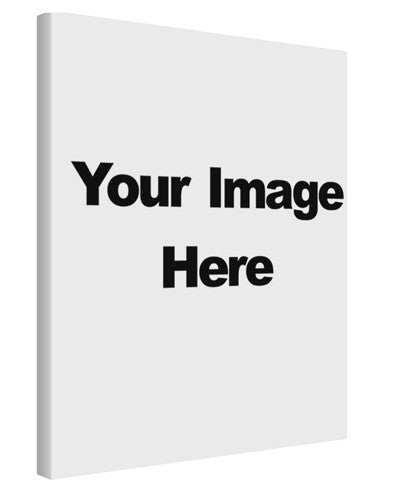 Custom Personalized Image and Text Printed Canvas Art Portrait - Choose Size-TooLoud-11x14"-Davson Sales