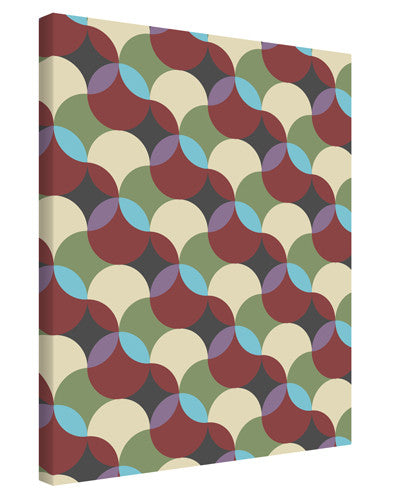 Geometric Abstract AOP Printed Canvas Art Portrait - Choose Size by TooLoud-TooLoud-11x14"-Davson Sales