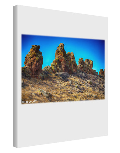 Crags in Colorado Printed Canvas Art Portrait - Choose Size by TooLoud-TooLoud-11x14"-Davson Sales