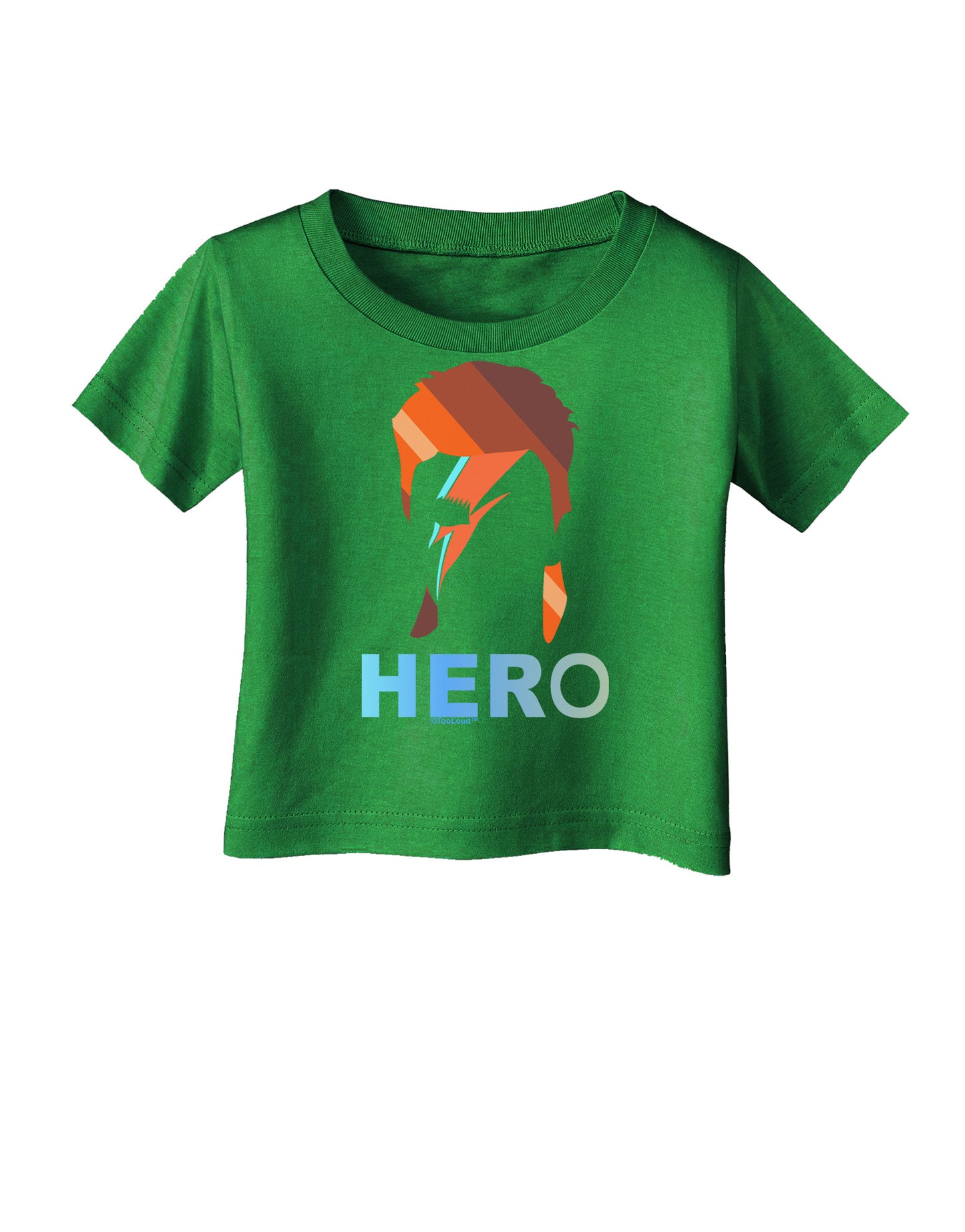 Hero of the Weirdos Infant T-Shirt Dark by-Infant T-Shirt-TooLoud-Clover-Green-06-Months-Davson Sales