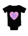 Happy Mother's Day Mommy - Pink Baby Bodysuit Dark by TooLoud-Baby Romper-TooLoud-Black-06-Months-Davson Sales