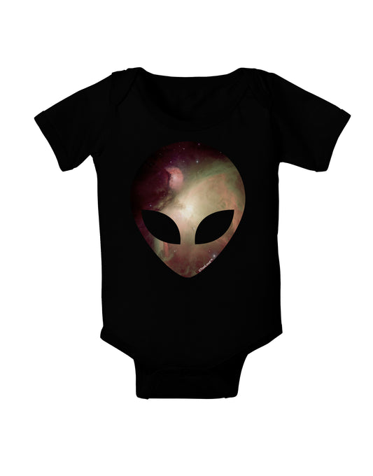 Extraterrestrial Face - Space #2 Baby Bodysuit Dark by TooLoud-Baby Romper-TooLoud-Black-06-Months-Davson Sales