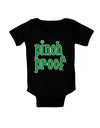 Pinch Proof - St. Patrick's Day Baby Bodysuit Dark by TooLoud