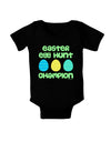 Easter Egg Hunt Champion - Blue and Green Baby Bodysuit Dark by TooLoud-Baby Romper-TooLoud-Black-06-Months-Davson Sales