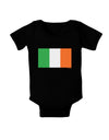 Irish Flag - Flag of Ireland Baby Bodysuit Dark-Baby Romper-TooLoud-Black-06-Months-Davson Sales