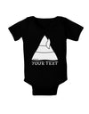 Personalized Matching Elf Family Design - Your Text Baby Bodysuit Dark-Baby Romper-TooLoud-Black-06-Months-Davson Sales