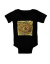 Stone Carving Sepia Baby Bodysuit Dark-Baby Romper-TooLoud-Black-06-Months-Davson Sales