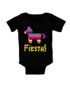 Colorful Pinata Design - Fiesta Baby Bodysuit Dark by TooLoud-Baby Romper-TooLoud-Black-06-Months-Davson Sales