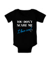 You Don't Scare Me - I Have Sons Baby Bodysuit Dark by TooLoud-Baby Romper-TooLoud-Black-06-Months-Davson Sales