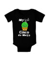 My First Cinco de Mayo - Cute Cactus Design Baby Bodysuit Dark by TooLoud-Baby Romper-TooLoud-Black-06-Months-Davson Sales