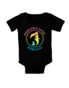 Mermaids Have More Fun - Beachy Colors Baby Bodysuit Dark-Baby Romper-TooLoud-Black-06-Months-Davson Sales