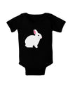 Cute Bunny Rabbit Easter Baby Bodysuit Dark-Baby Romper-TooLoud-Black-06-Months-Davson Sales