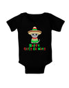 Happy Cinco de Mayo Cat Baby Bodysuit Dark by TooLoud-Baby Romper-TooLoud-Black-06-Months-Davson Sales