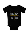 Charlie Charlie Challenge - Funny Baby Bodysuit Dark-Baby Romper-TooLoud-Black-06-Months-Davson Sales