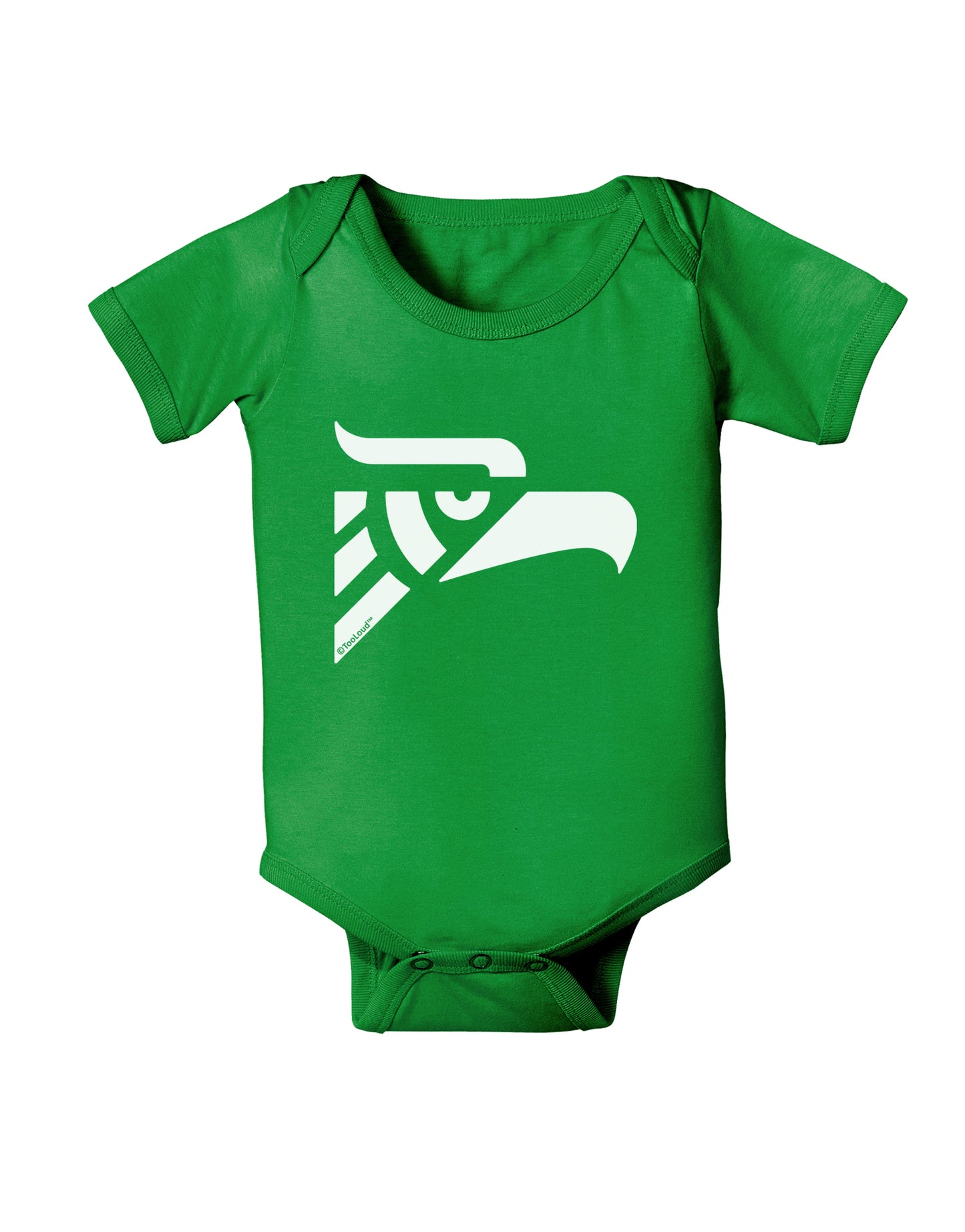Hecho en Mexico Eagle Symbol Baby Bodysuit Dark by TooLoud-Baby Romper-TooLoud-Clover-Green-06-Months-Davson Sales