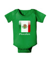 iMexcellent Icon - Cinco de Mayo Baby Bodysuit Dark-Baby Romper-TooLoud-Clover-Green-06-Months-Davson Sales