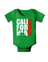 California Republic Design - California Red Star and Bear Baby Bodysuit Dark by TooLoud-Baby Romper-TooLoud-Clover-Green-06-Months-Davson Sales