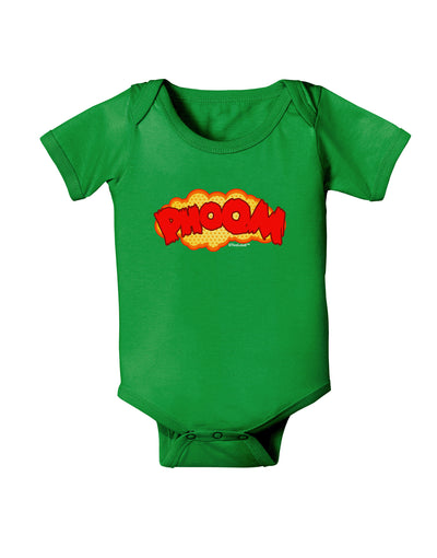 Onomatopoeia PHOOM Baby Bodysuit Dark-Baby Romper-TooLoud-Clover-Green-06-Months-Davson Sales