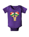 Cute Maracas Design Baby Bodysuit Dark by TooLoud-Baby Romper-TooLoud-Purple-06-Months-Davson Sales