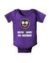 You're Bacon Me Hungry Baby Bodysuit Dark by TooLoud-Baby Romper-TooLoud-Purple-06-Months-Davson Sales