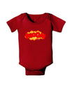 Onomatopoeia PHOOM Baby Bodysuit Dark-Baby Romper-TooLoud-Red-06-Months-Davson Sales