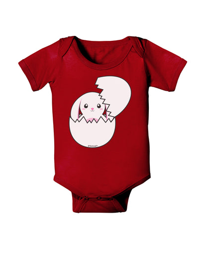 Cute Easter Bunny Hatching Baby Bodysuit Dark by TooLoud-Baby Romper-TooLoud-Red-06-Months-Davson Sales