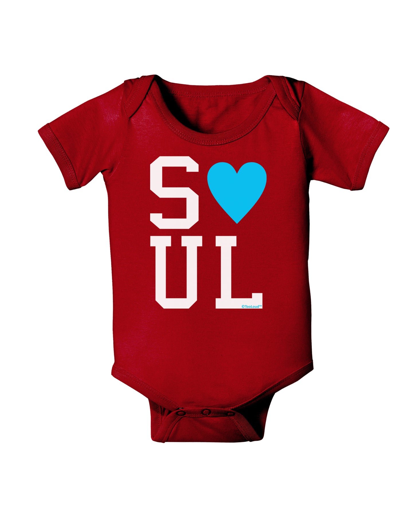 Matching Soulmate Design - Soul - Blue Baby Bodysuit Dark by TooLoud-Baby Romper-TooLoud-Red-06-Months-Davson Sales