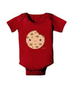 Cute Matching Milk and Cookie Design - Cookie Baby Bodysuit Dark by TooLoud-Baby Romper-TooLoud-Red-06-Months-Davson Sales